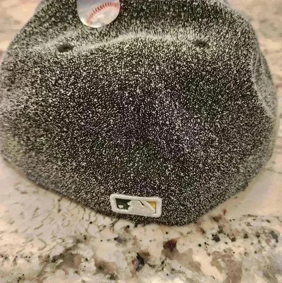 New Era 59Fifty MLB Oakland A's Fitted Size 7 3/8 Official Team Baseball Hat Cap - Picture 3 of 9